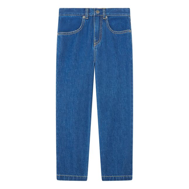 Denim Straight Jeans | Denim blue