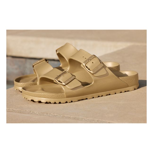 Arizona EVA Sandalen Schmale Schuhe | Gold
