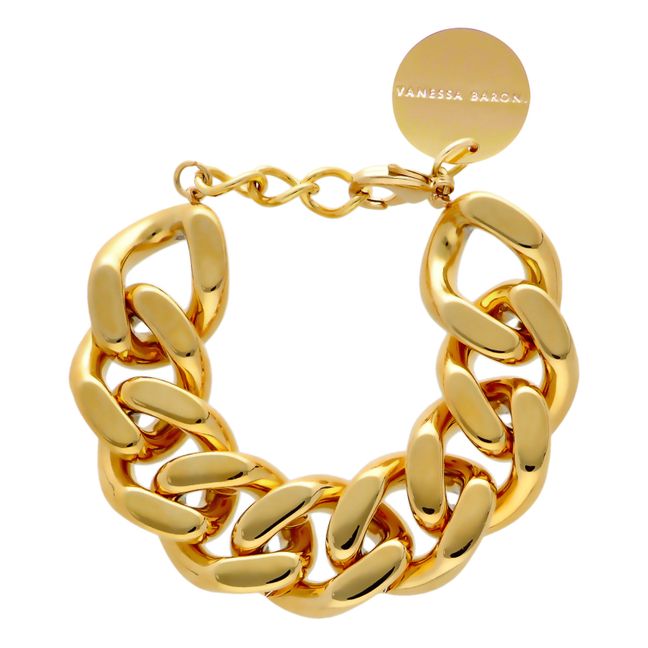 Bracelet Flat Chain | Doré