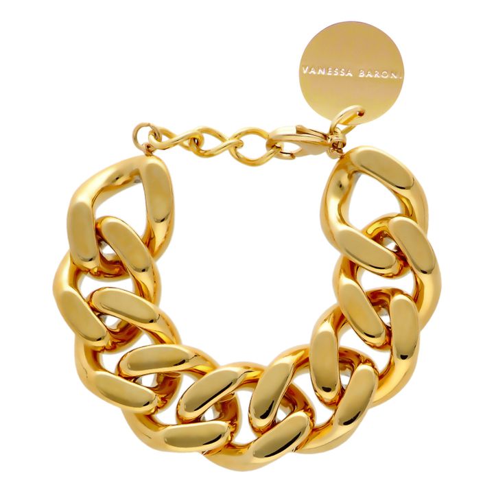 Bracelet Flat Chain | Doré- Image produit n°0