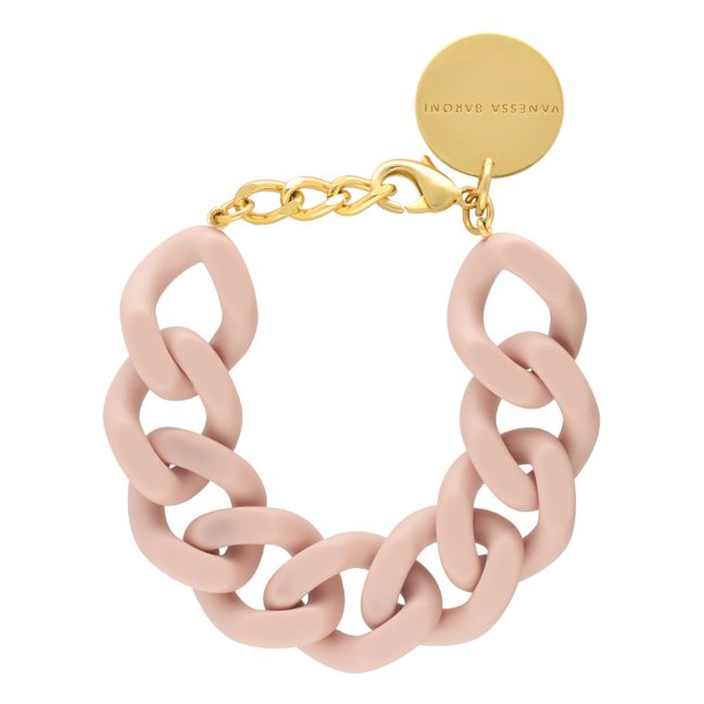 Bracelet Flat Chain | Baby pink