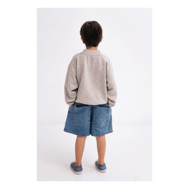 Shorts aus recyceltem Denim 90'S | Blau