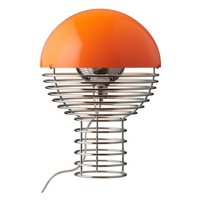 Lámpara de mesa Wire - Verner Panton | Naranja