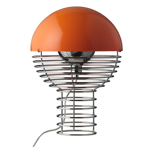 Lámpara de mesa Wire - Verner Panton | Naranja