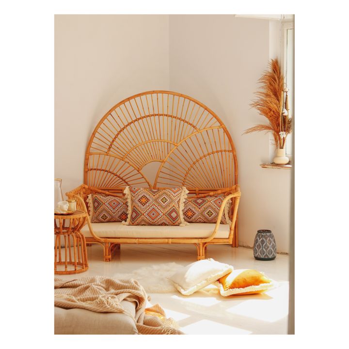 Boho cushion | Honey- Product image n°1