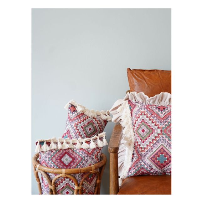 Coussin Boho | Red