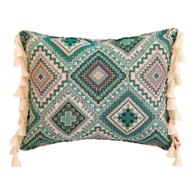 Boho cushion | Green