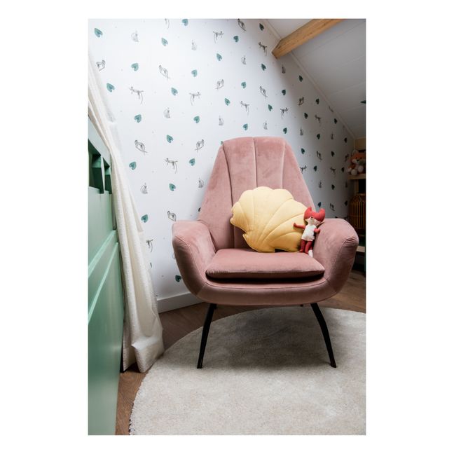 Coussin Coquillage en lin | Miel