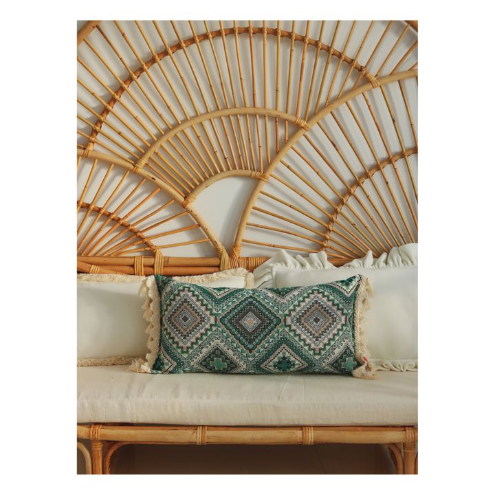Boho cushion | Green- Product image n°4