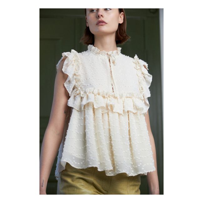 Lela My blouse | Vanilla