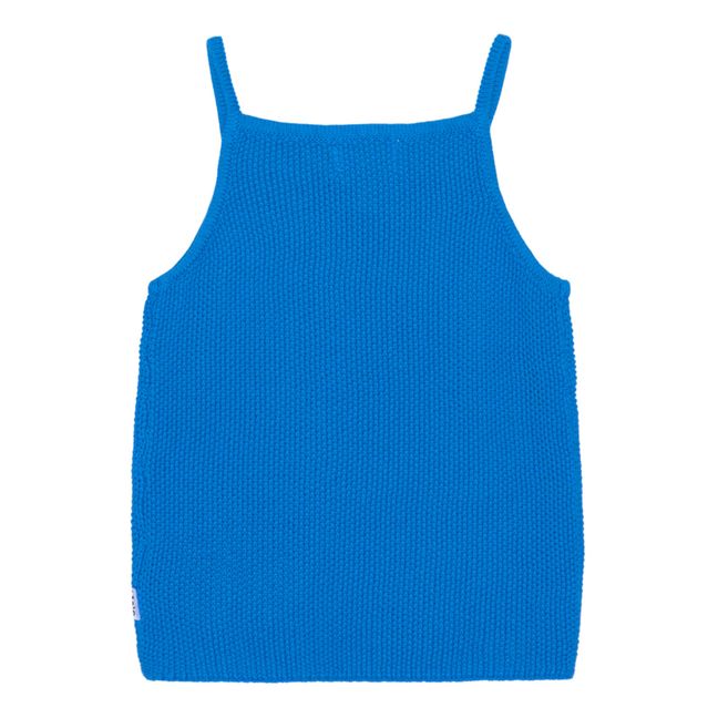 Ranita mesh tank top | Blue