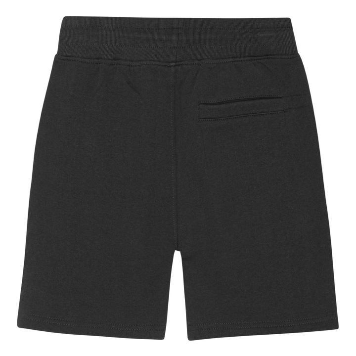Alw Organic Cotton fleece shorts | Black- Product image n°1