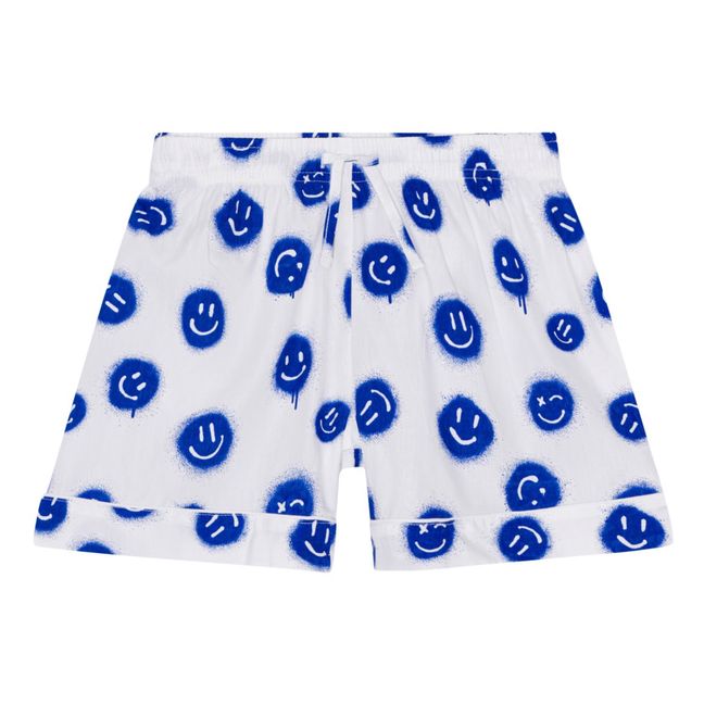 Lexi Organic Cotton Pyjama Set | Blue