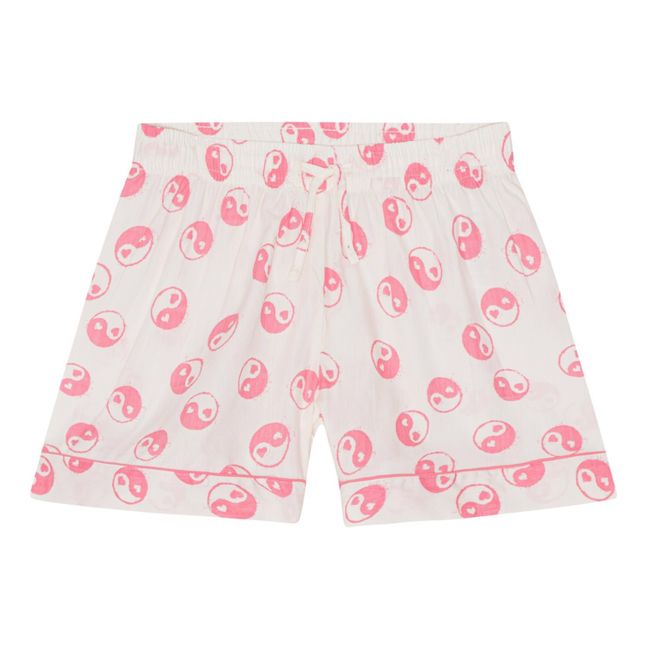 Lexi Organic Cotton Pyjama Set | Pink