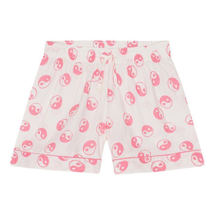Lexi Organic Cotton Pyjama Set | Pink- Product image n°3