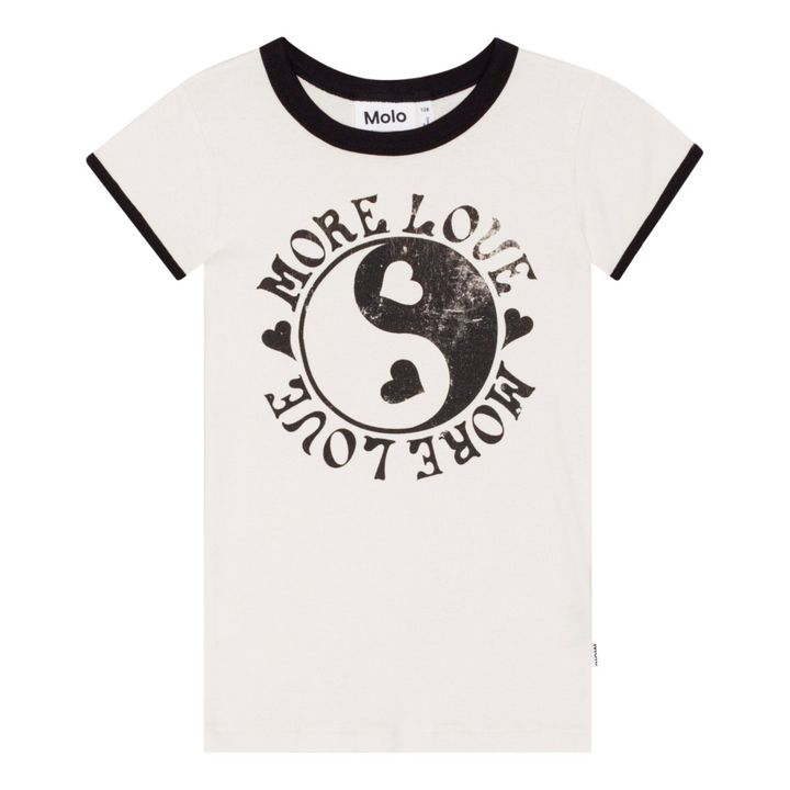 Camiseta Rhiannon de algodón orgánico | Negro- Imagen del producto n°0
