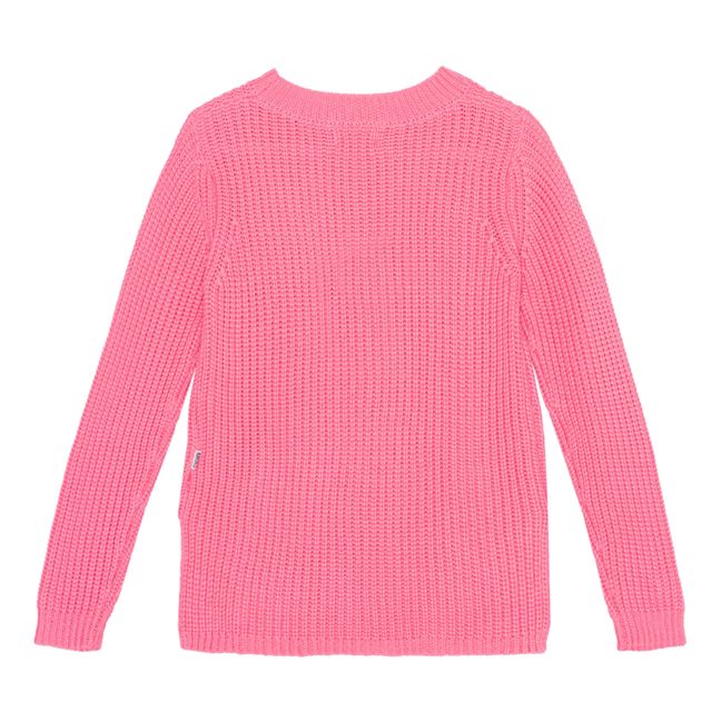 Gillis Organic Cotton Sweater | Pink