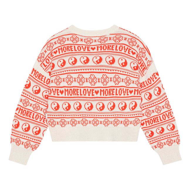 Pullover Gerrie Yin Yang | Rot