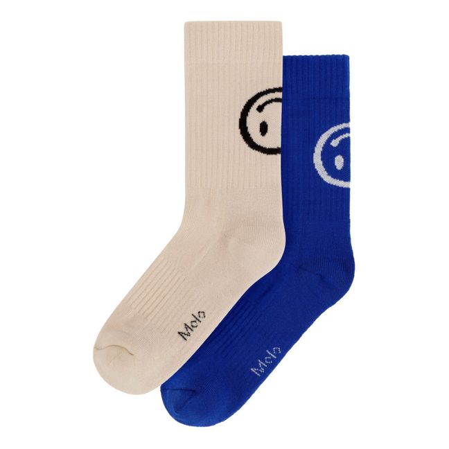 Set of 2 Norman Socks | Blue