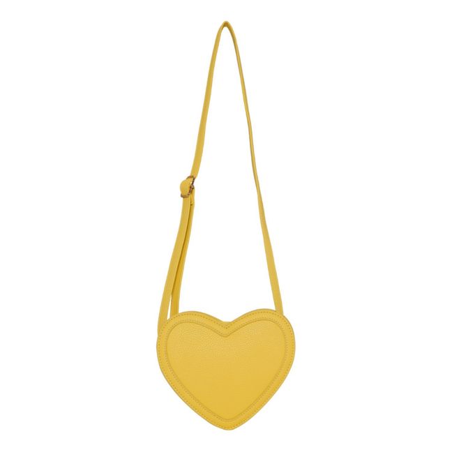 Heart Shoulder Bag | Yellow