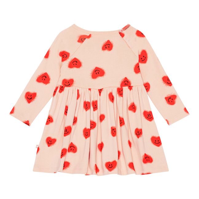Robe Charmaine Coton Bio | Pfirsichfarben