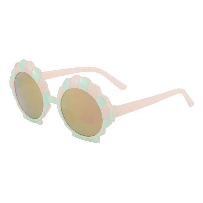Sonnenbrille Muschel | Blassrosa