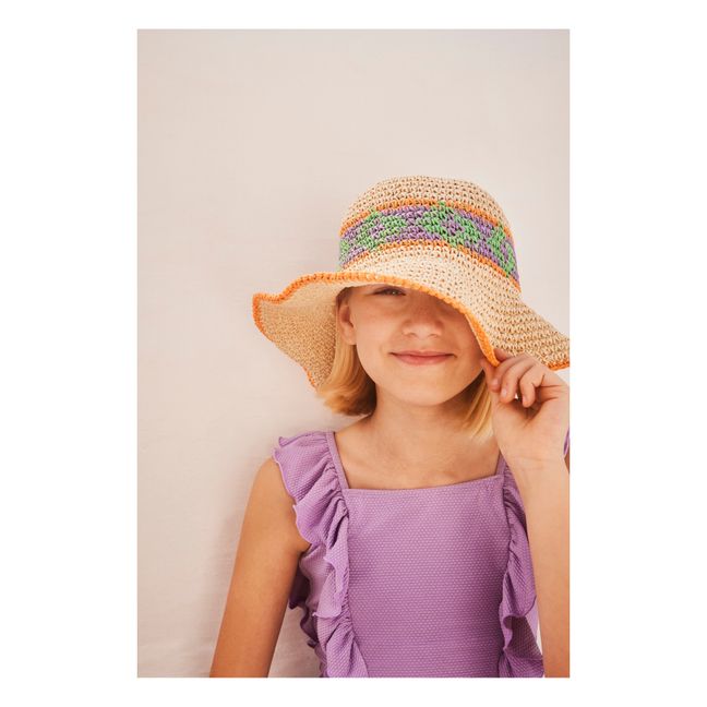 Chapeau Fleur | Orange