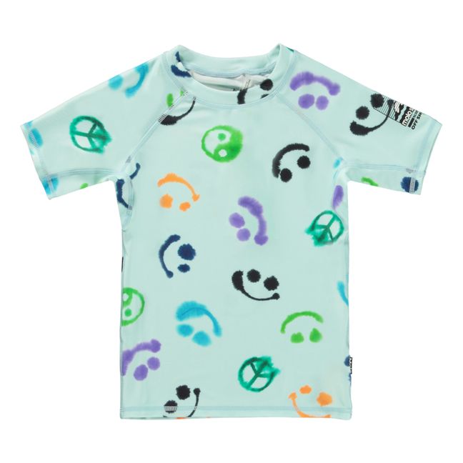 T-Shirt Anti-UV Polyester Recyclé Neptune | Bleu ciel