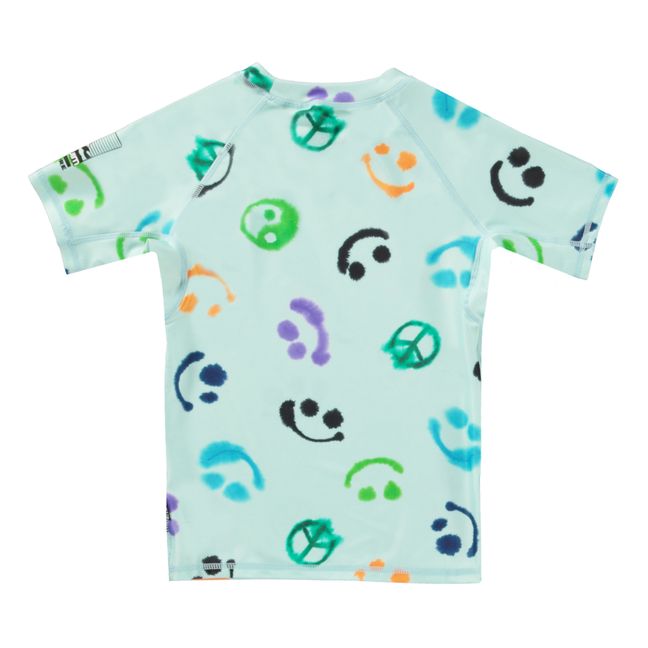Neptun Anti-UV T-Shirt aus recyceltem Polyester | Hellblau
