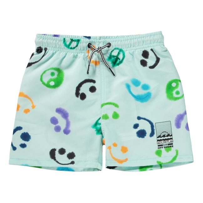Niko Recycled Polyester Swim Shorts | Light blue