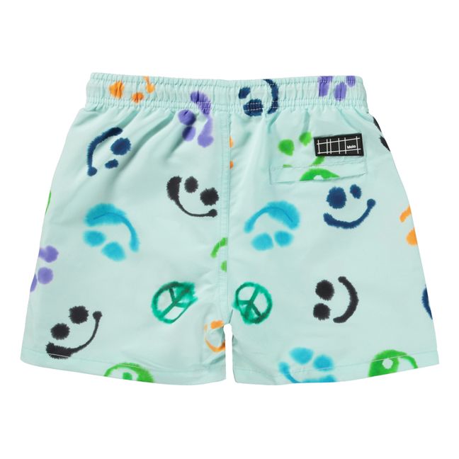 Niko Recycled Polyester Swim Shorts | Light blue