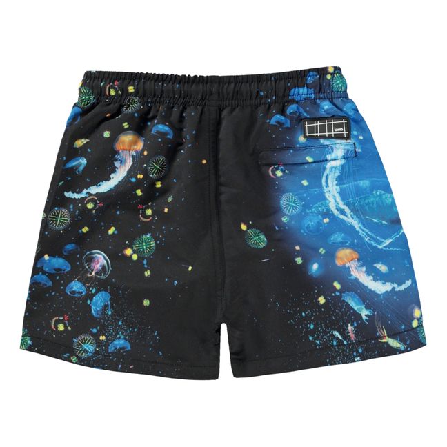 Short de Bain Polyester Recyclé Niko | Noir