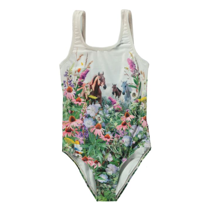 Nika Recycled Polyester Swimsuit | White- Product image n°0