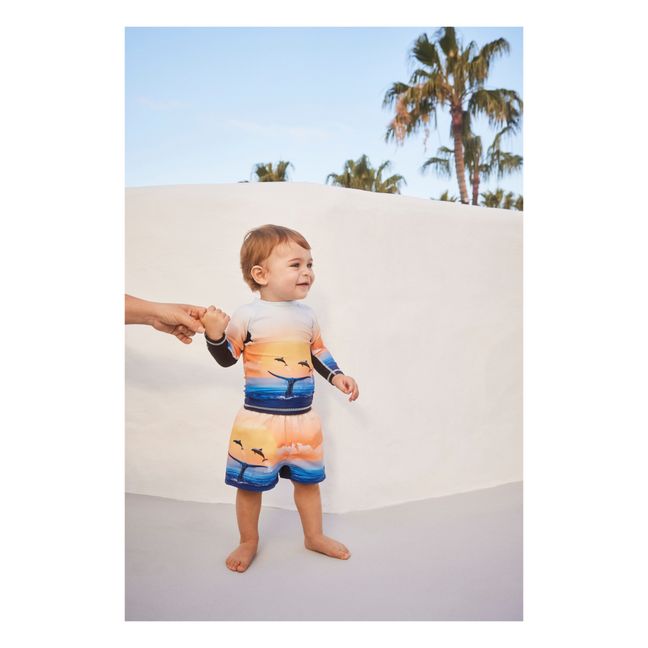 Newton Recycled Polyester Swim Shorts | Apricot