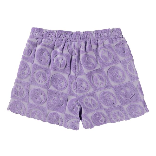Angel terry shorts | Purple