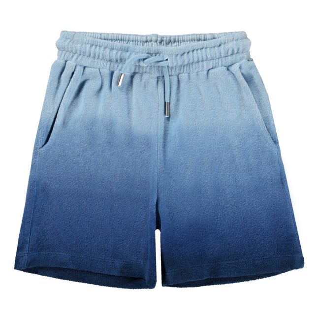 Pantalones cortos de rizo orgánico Abay | Azul