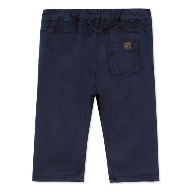Adjustable trousers | Navy blue