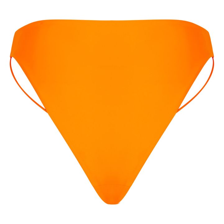 Slip bikini a vita alta | Arancione- Immagine del prodotto n°4