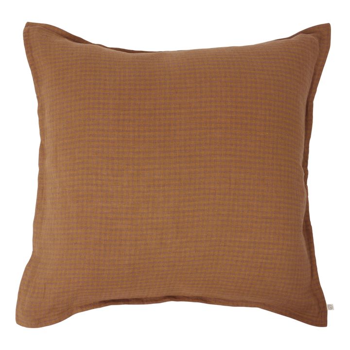 Lot De 2 Taies D'oreiller Standard Matelassées Pottery Barn Kids - Vichy Rose - Chambre Enfant