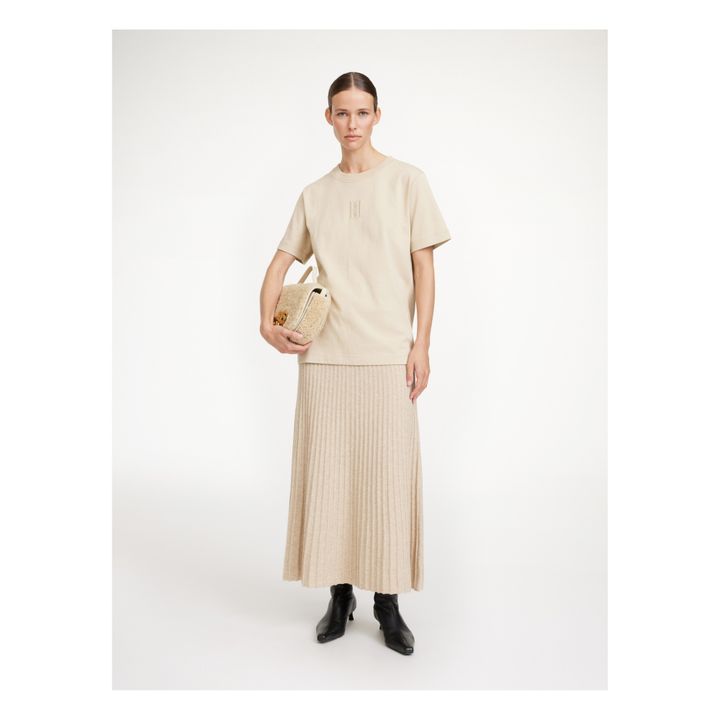 Falda de lana Hevina | Beige- Imagen del producto n°1