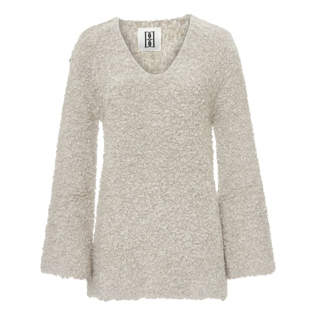Jersey Karlee de alpaca y lana merina | Beige