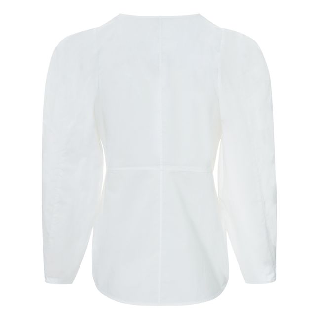 Blouse Emely Coton Bio | Blanc