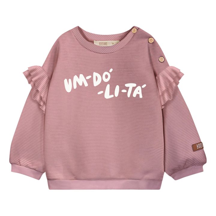 Women's Organic Cotton Sweatshirt - Dusty Pink