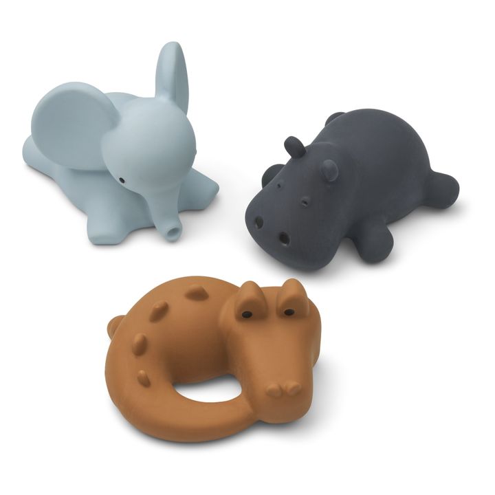 Nori Bath Toys - Set of 3 | Blue- Product image n°0