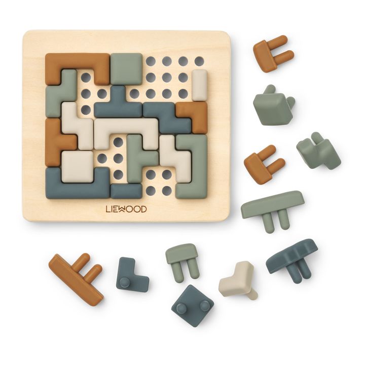 Puzzle Lonzo | Faune green multi mix- Product image n°1