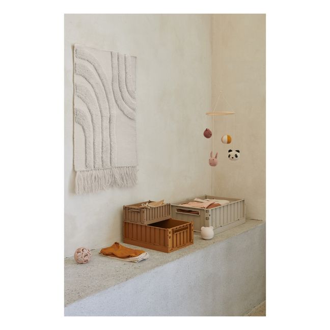 Mobile Melissa en bois et coton bio | Rose
