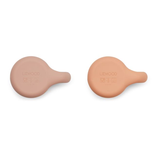 Mugs Kylie en silicone - Set de 2 | Rose