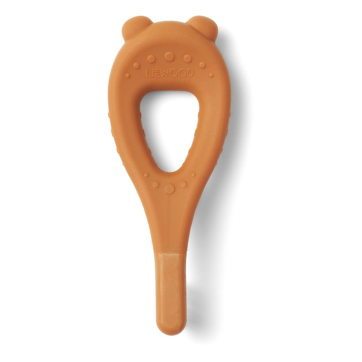 Janelle silicone toothbrush - Set of 2 | Mustard- Product image n°3