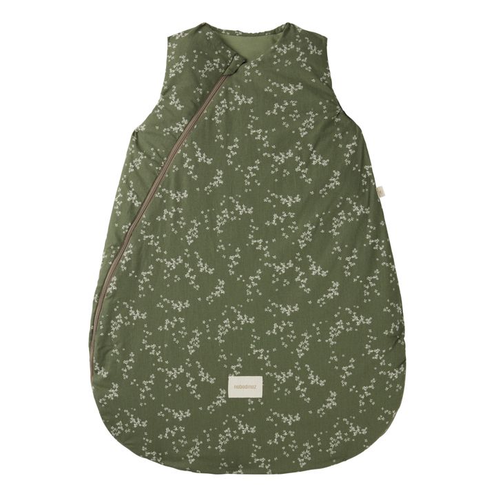 Cocoon sleeping bag in organic cotton | Green- Product image n°0
