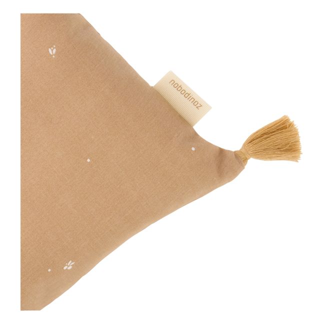 Coussin rectangulaire Stories en coton bio | Blush